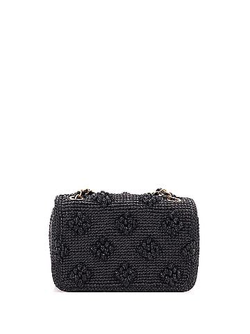 Chanel Dolce Flap Bag Braided Raffia Straw Mini (view 2)
