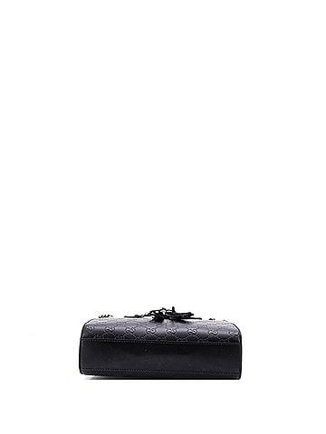 Gucci Emily Chain Flap Shoulder Bag Guccissima Leather Small (view 2)