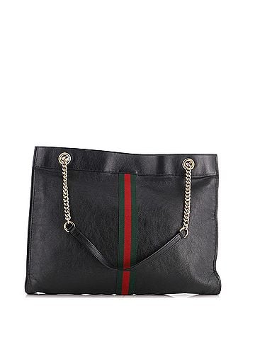 Gucci Rajah Chain Tote Leather Large (view 2)