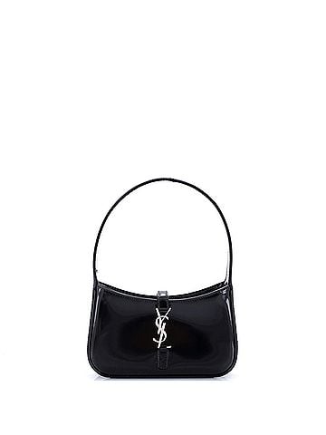 Saint Laurent Le 5 a 7 Hobo Patent Mini (view 1)