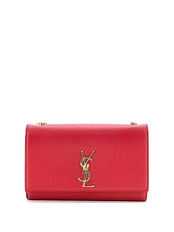 Saint Laurent Classic Monogram Crossbody Bag Grainy Leather Medium (view 1)