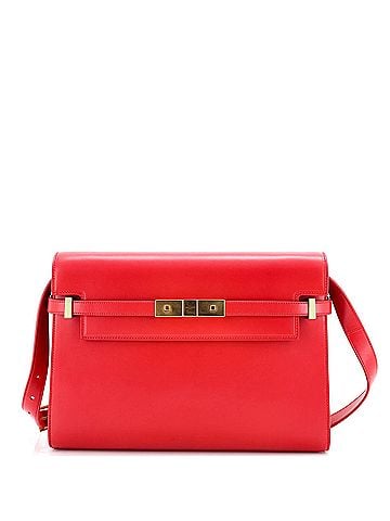 Saint Laurent Manhattan Shoulder Bag Leather Medium (view 1)