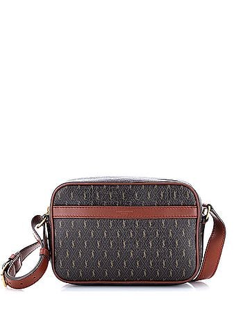 Saint Laurent Le Monogramme Camera Bag Monogram All Over Coated Canvas and Leather Small (view 1)