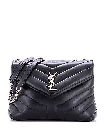 Saint Laurent Loulou Shoulder Bag Matelasse Chevron Leather Small (view 1)