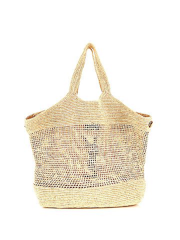 Saint Laurent Icare Shopping Tote Raffia Maxi (view 2)