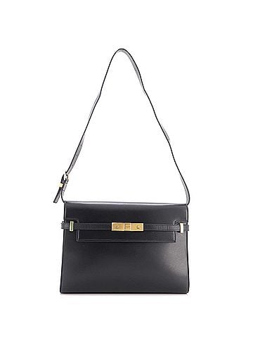 Saint Laurent Manhattan Shoulder Bag Leather Medium (view 1)
