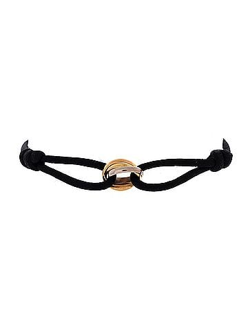 Cartier Trinity On Cord Bracelet Silk Cord with 18K Tricolor Gold (view 1)