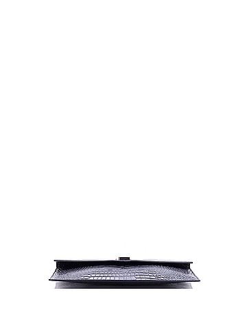 Saint Laurent Uptown Pouch Crocodile Embossed Leather (view 2)