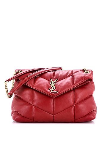 Saint Laurent Loulou Puffer Shoulder Bag Quilted Leather Medium (view 1)