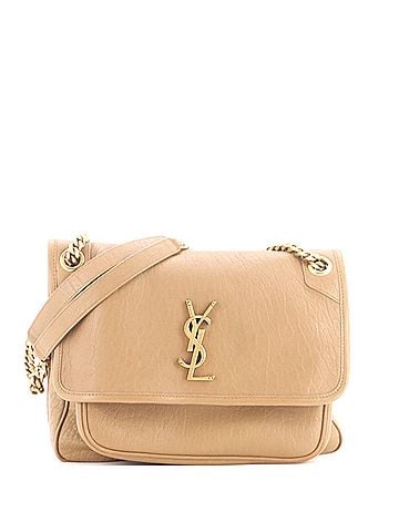 Saint Laurent Niki Chain Flap Bag Leather Medium (view 1)