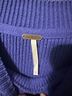 Free People Purple Pullover Sweater Size L - photo 3