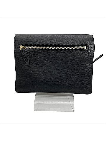 Burberry Burberry Nova Check Macken Shoulder Bag, Canvas, Black, Gold Hardware (view 2)