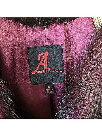 Adrienne Landau Faux Fur Jacket (view 2)