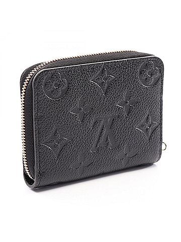 Louis Vuitton Louis Vuitton Zippy Coin Purse, Monogram Empreinte, Noir, Leather Wallet, Women's, Black, M60574 (view 2)