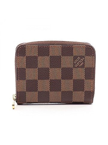 Louis Vuitton Louis Vuitton Zippy Coin Purse Damier Ebene Wallet, Purse, Brown, N63070 (view 1)