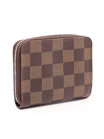 Louis Vuitton Louis Vuitton Zippy Coin Purse Damier Ebene Wallet, Purse, Brown, N63070 (view 2)