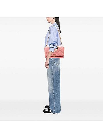 Chanel Maxi Tweed 19 Flap (view 2)