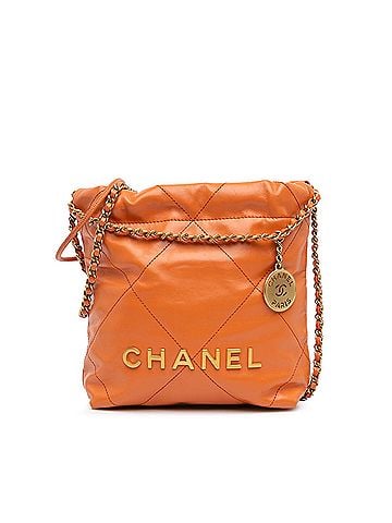 Chanel Mini Shiny Calfskin 22 Handbag (view 1)
