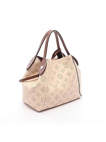 Louis Vuitton Louis Vuitton Hina PM Mahina Cream 2-Way Handbag, Leather, Women's, Ivory/Brown, M51950 (view 2)