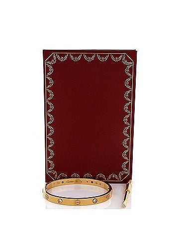 Cartier Love 4 Diamond Bracelet 18K Yellow Gold with Diamonds (view 2)