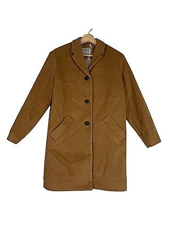 Everlane The Italian ReWool Cocoon Oversized Pea Coat Coat (view 1)