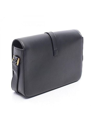 Saint Laurent Yves Saint Laurent Saint Laurent Paris Universite Shoulder Bag/Handbag, Leather, Women's, Black, 357403 (view 2)