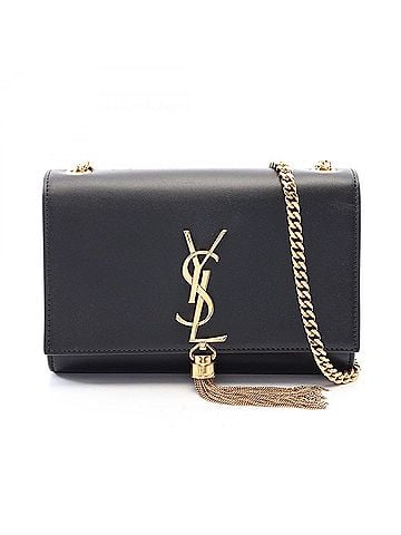 Saint Laurent Yves Saint Laurent Saint Laurent Paris Kate Small Shoulder Bag/Handbag, Leather, Women's, Black, 474366 (view 1)