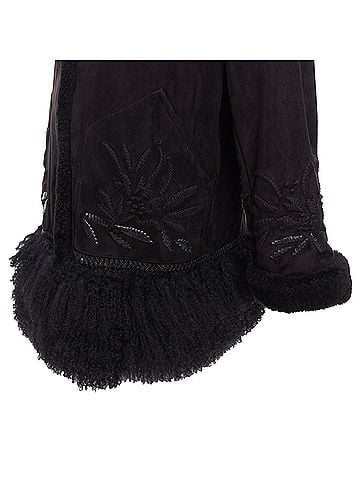 Ermanno Scervino Ermanno Scervino Shearling Leather Coat (view 2)
