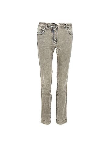 Dolce & Gabbana Dolce Gabbana Logo Metal Plate Jeans (view 1)