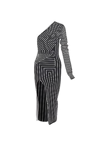 Rick Owens Rick Owens 2020 One Shoulder Slit Dress (view 1)