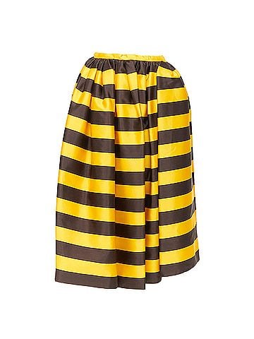 Prada Prada 2022 Graphic Stripe Midi Skirt (view 1)