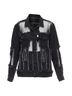 OFF-WHITE 100% Denim Black Off White Denim Mesh Panel Jacket Size XS - photo 8
