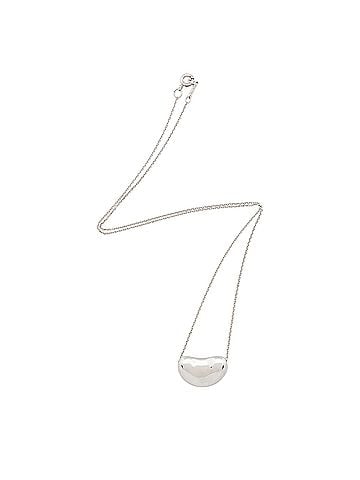 Tiffany & Co. Tiffany &amp; Co. Elsa Peretti Sterling Silver Bean 18mm Necklace (view 1)