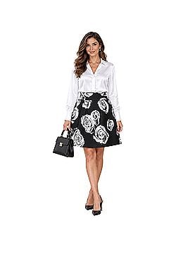 White House Black Market Casual Skirt (view 1)