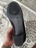 Eileen Fisher 100% Suede Solid Black Heels Size 7 1/2 - photo 6