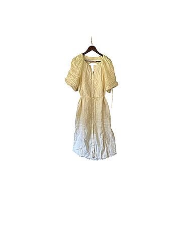 Anthropologie Ophelia Linen Dress Casual Dress (view 2)