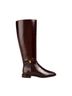 Tory Burch 100% Leather Brown Boots Size 7 - photo 1