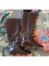 Tory Burch 100% Leather Brown Boots Size 7 - photo 5