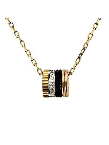 Boucheron Boucheron Quatre Classic Small Necklace, 18K Yellow Gold, Diamond, Women's. (view 1)