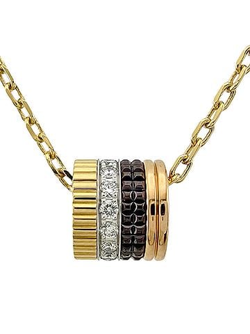 Boucheron Boucheron Quatre Classic Necklace, 18K Yellow Gold, Diamond, Women's. (view 1)