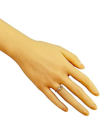 Tiffany & Co. Tiffany &amp; Co. Closed Heart Ring, 18K Yellow Gold, Diamond, Women's Ring. (view 2)