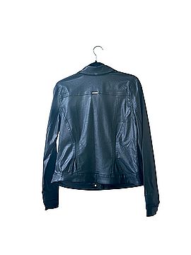 White House Black Market Faux Leather Jacket (view 2)