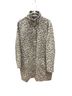 Old Navy 81% Polyester 13% Acrylic 6% Wool 100% Polyester Animal Print Gray Coat Size L - photo 1