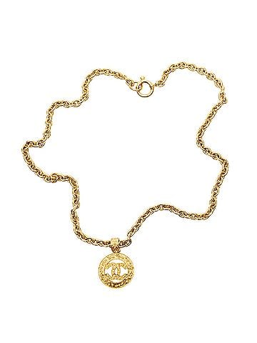 Chanel CC Medallion Pendant Necklace (view 1)
