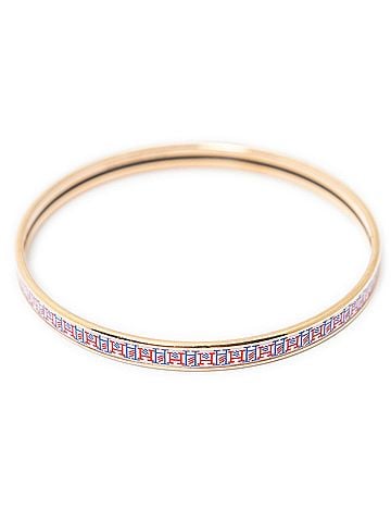 Hermes Leather Goods Enamel Bangle TPM (view 2)