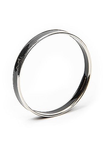 Hermes Leather Goods Enamel Bangle PM (view 1)