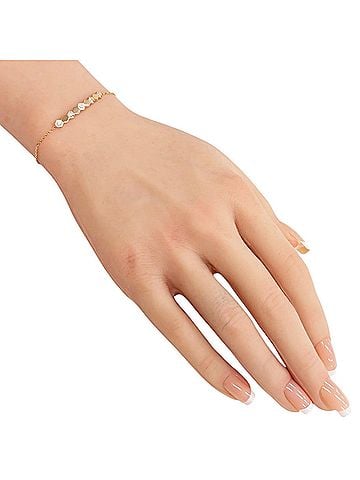 Chaumet Chaumet B. de Bracelet, 18K Pink Gold, 0.19ct Diamond, Women's. (view 2)