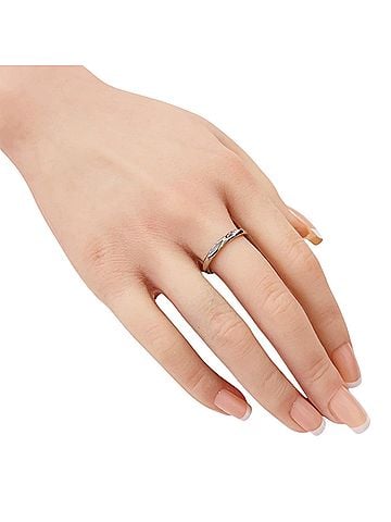 Boucheron Boucheron Facette Ring, 1 Pt950 Platinum Men's and Women's. (view 2)