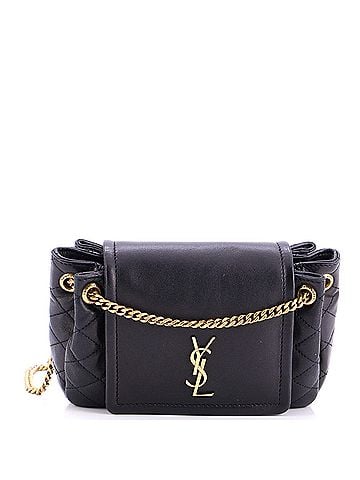 Saint Laurent Nolita Satchel Quilted Leather Mini (view 1)