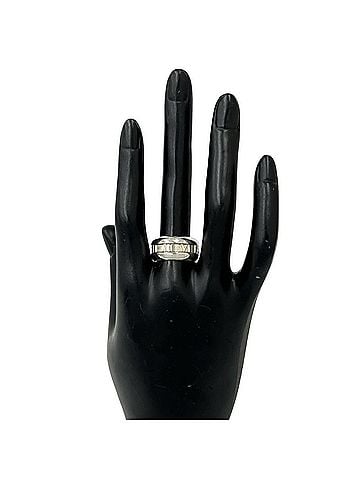 Tiffany & Co. TIFFANY&amp;Co. Tiffany Atlas Wide Ring, Sterling Silver 925, Accessory, Women's/Men's, Silver, 30084 (view 2)